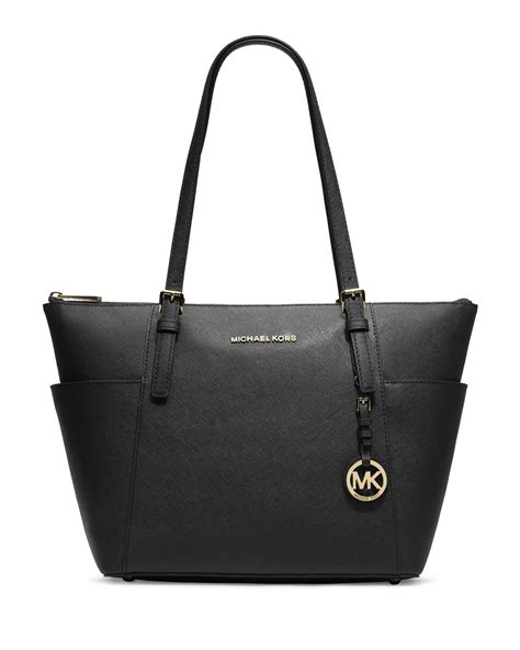 black michael kors jet set purse|michael kors jet set airplane.